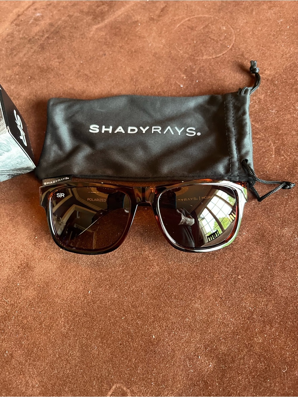 Shady Rays Women's Tortoise Polarized Sunglasses - Brown Lenses